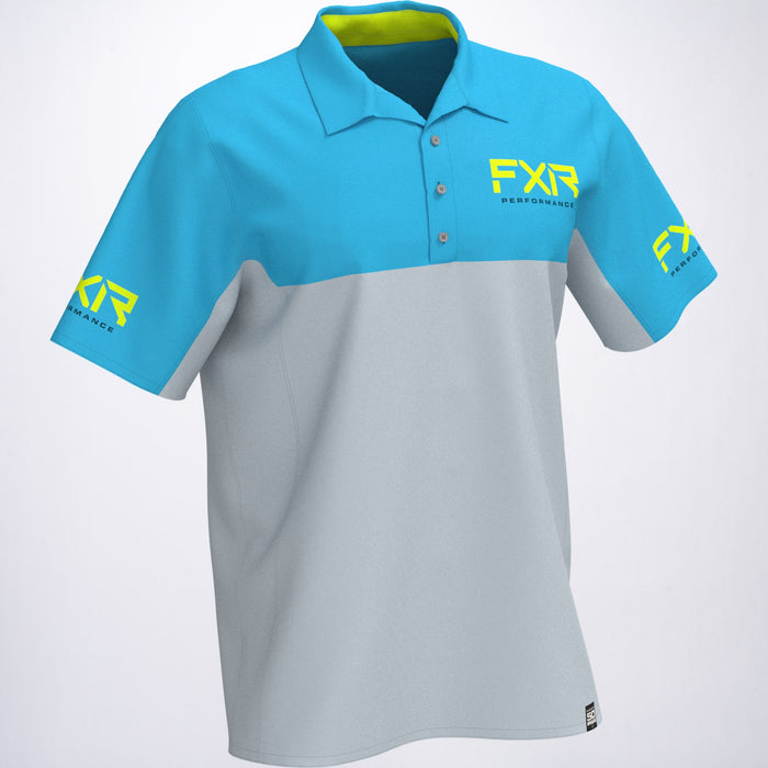FXR Mens Cast Performance UPF Polo Shirt