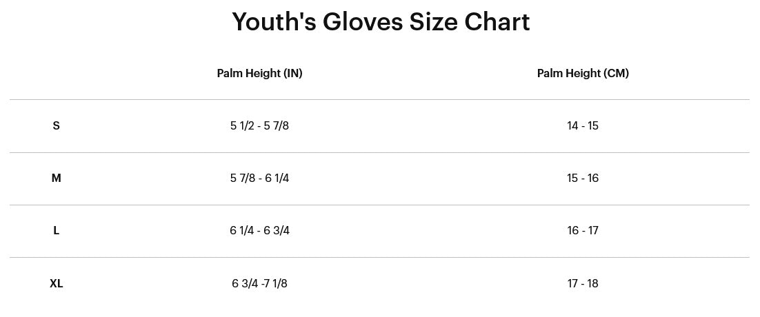 100% iTrack Youth Gloves