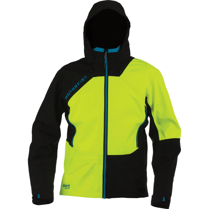 MOTORFIST FREERIDE MEN'S SNOW JACKET BLACK / HI-VIZ