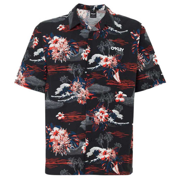 OAKLEY TROPIC HAWAII BUTTON UP SHIRT