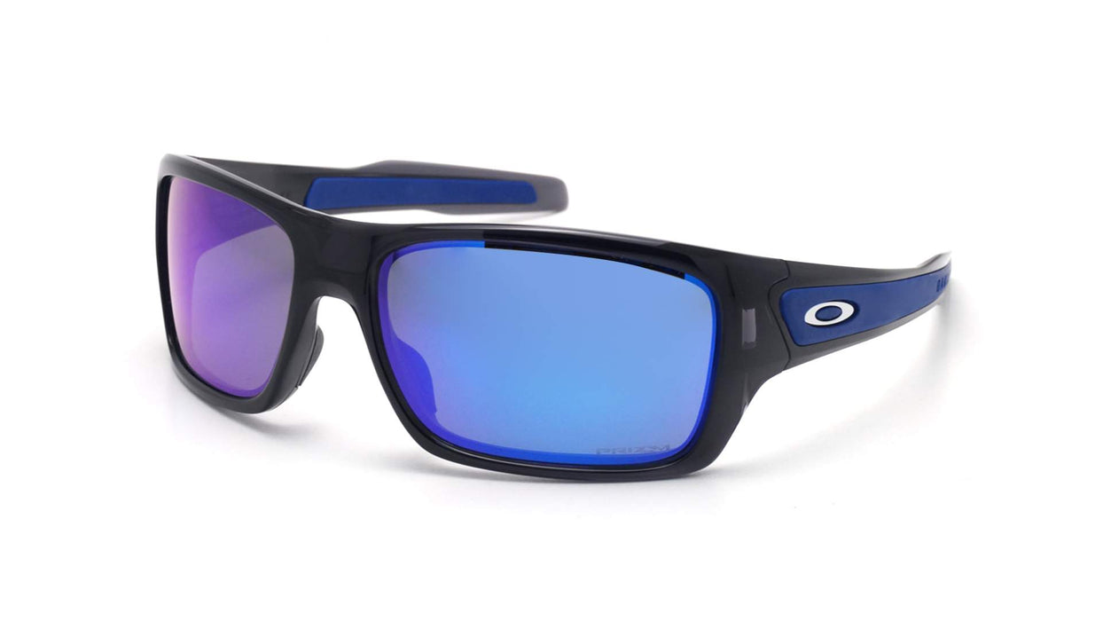 OAKLEY TURBINE BLACK INK W/ PRIZM SAPPHIRE SUNGLASSES