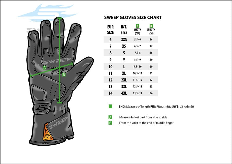 Sweep Youth Scout Gloves