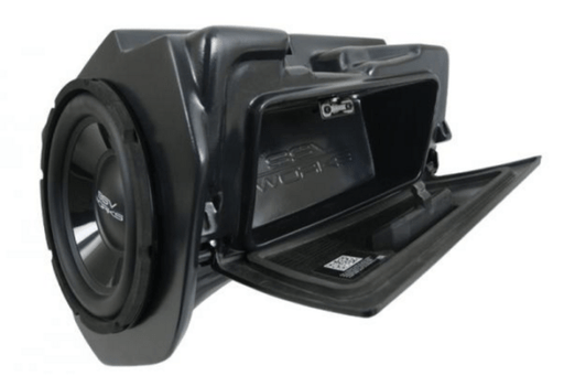 SSV Works Polaris RZR Amplified Subwoofer Glove Box