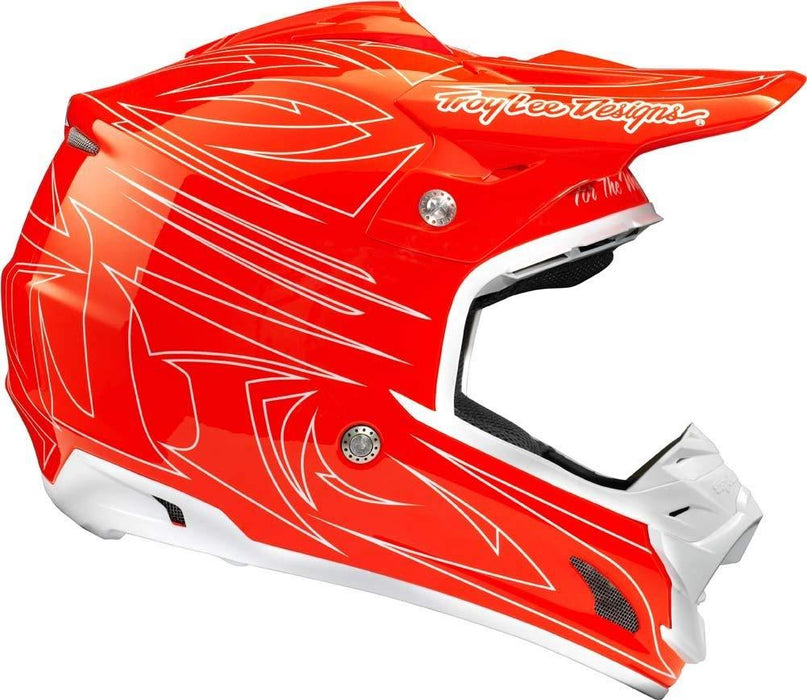 TROY LEE DESIGNS SE3 ONE SHOT HELMET RED