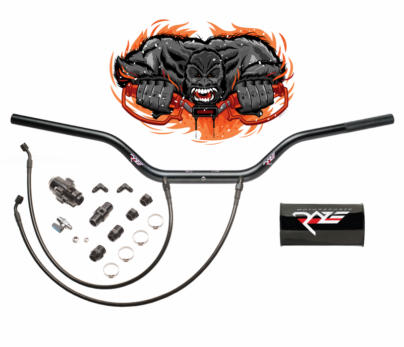 Raze Engine Coolant Heated Handlebars - Yamaha YZ/WR450