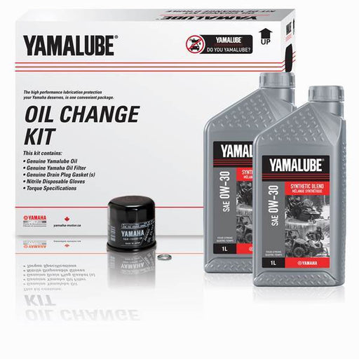 Yamalube 0W-30 Apex / RX / Attak Synthetic Blend Oil Change Kit (3L)